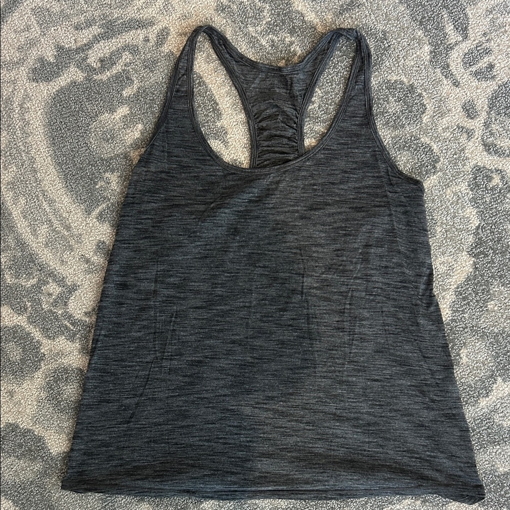 Lululemon Athletica Charcoal Tank Top